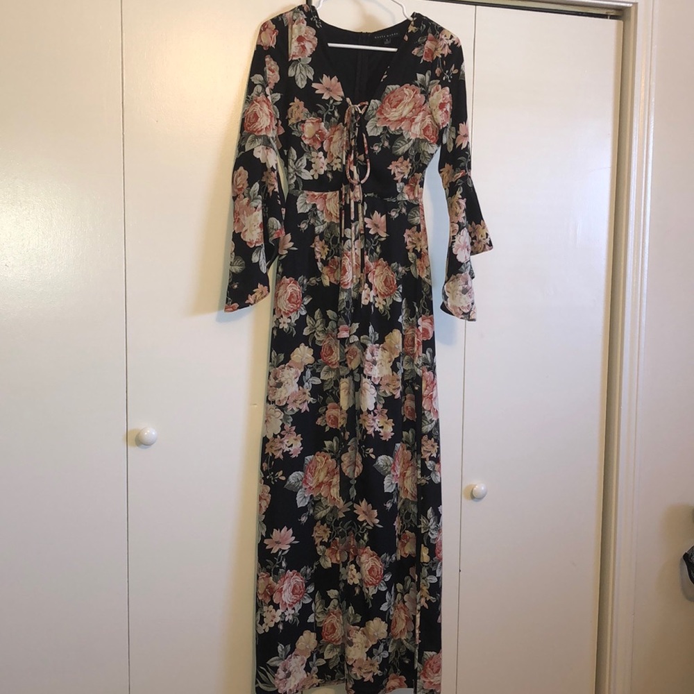 Floral Maxi Romper!
